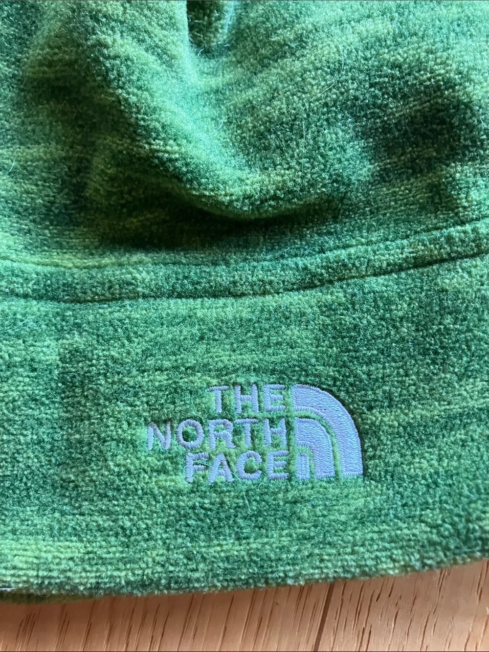 The North Face Beanies in Charcoal and Green